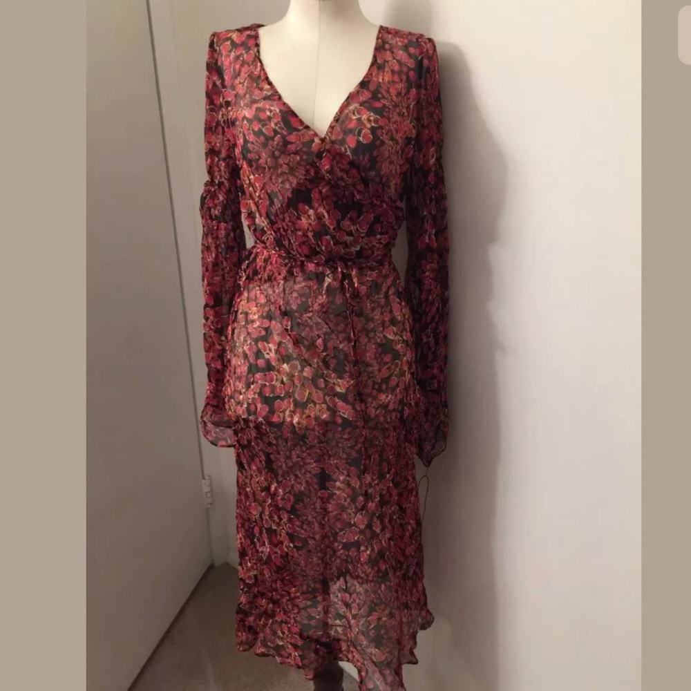 Diane von Furstenberg lipstick Dress